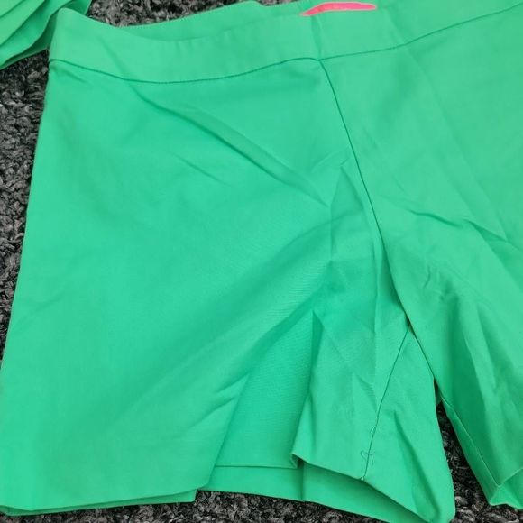 Lilly pulitzer 5" Alessi Stretch Short - Cabana Green Size 16. No tag. New - Picture 5 of 10